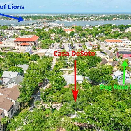Casa Desoto - Luxury Downtown Oasis Villa St. Augustine Exteriör bild